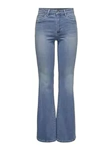 ONLY Jeans ONLY Female Ausgestellte Jeans ONLRose High Waist Flared Jeans