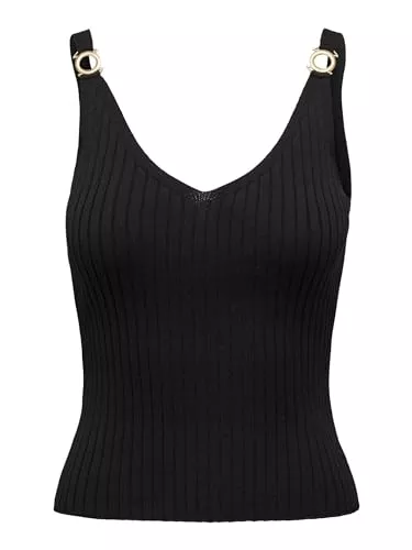ONLY Tops ONLY Female Gestricktes Oberteil Normal geschnitten V-Ausschnitt Tragetasche
