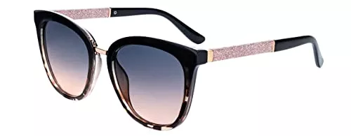 SQUAD Sonnenbrillen & Zubehör SQUAD Sonnenbrille Für Damen Erwachsene Quadratisch Fashion Mit Brillenetui