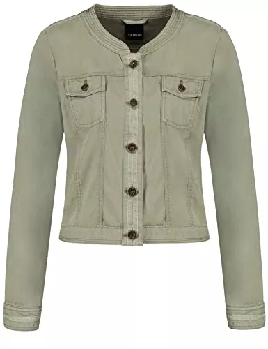 TAIFUN Jacken Taifun Damen Kurzjacke im sportiven Style figurumspielend, tailliert