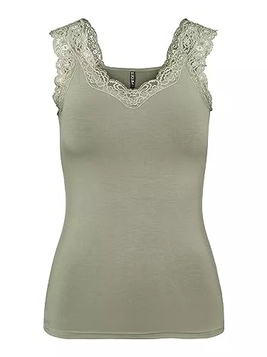 PIECES Tops PIECES Damen Pcbarbera Lace Noos Bc Top
