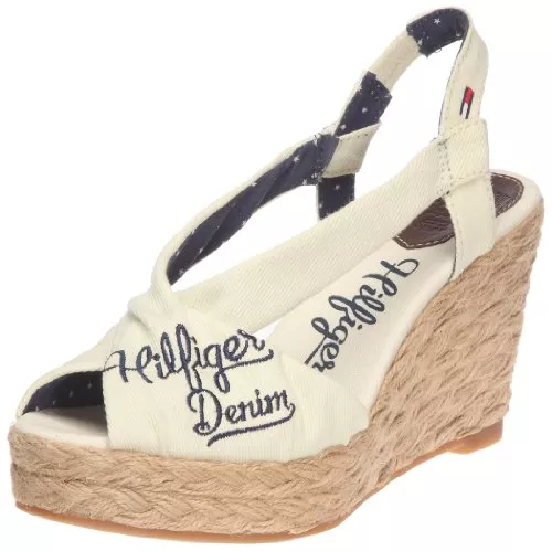 Tommy Hilfiger Sandalen & Slides Tommy Hilfiger Kenmare 1 B, Sandale Damen, Beige - Beige - Beige (Starfish) - Größe: