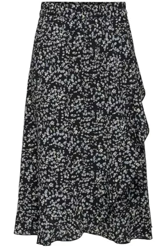 ONLY Röcke ONLY Damen Onlcarly Flounce Long Skirt WVN Noos Rock
