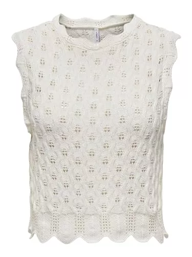 ONLY Tops ONLY Female Gestricktes Oberteil Normal geschnitten Rundhals Tragetasche