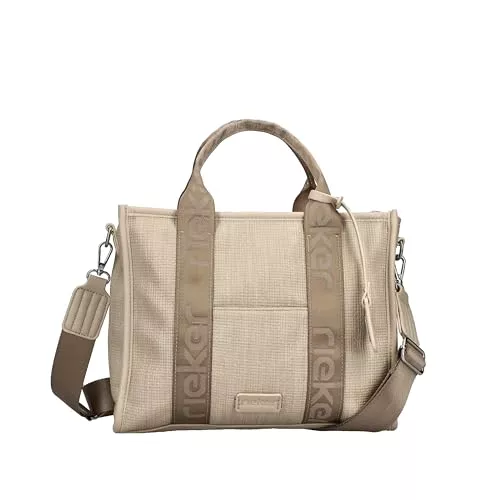 Rieker Taschen & Rucksäcke Rieker Damen H1536 Shopper, Beige