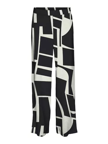 VERO MODA Hosen VERO MODA Damen Vmeasy Joy Hw Wide Pants WVN Ga Stoffhose