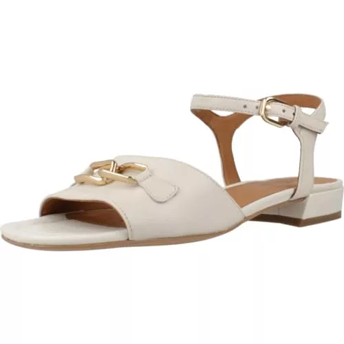 Geox Sandalen & Slides Geox Damen D New Eraklia 15 Flat Sandal