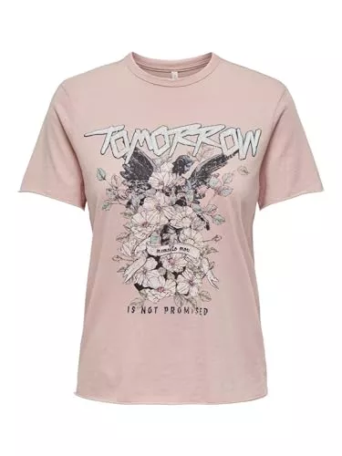 ONLY T-Shirts ONLY Damen Onllucy Life Reg S/S Top Box JRS T-Shirt