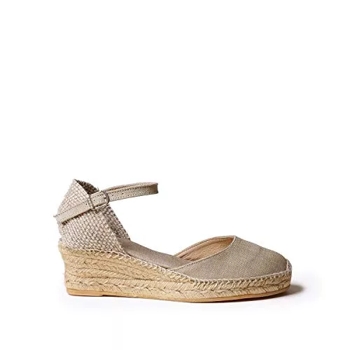 Toni Pons Sandalen & Slides Toni Pons Romina - Vegane Keil-Espadrille für Damen Baumwollstoff.