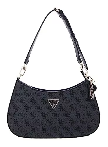 GUESS Taschen & Rucksäcke GUESS Women Noelle Girlfriend SA Bag, Coal Logo