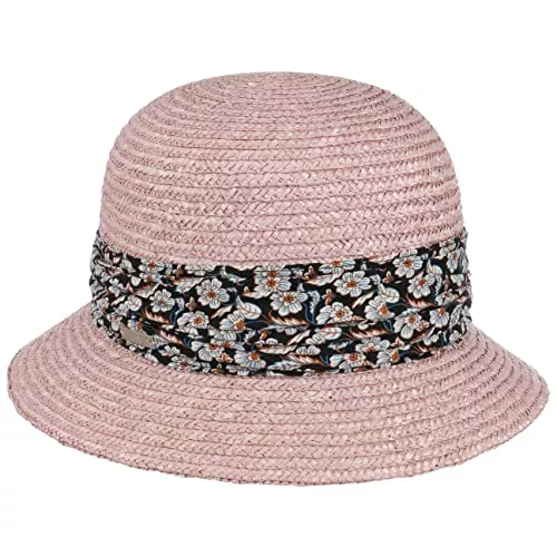 Seeberger Hüte & Mützen Seeberger Mariva Flower Bortenhut Strohhut Damenhut Sommerhut Sonnenhut Strohglocke