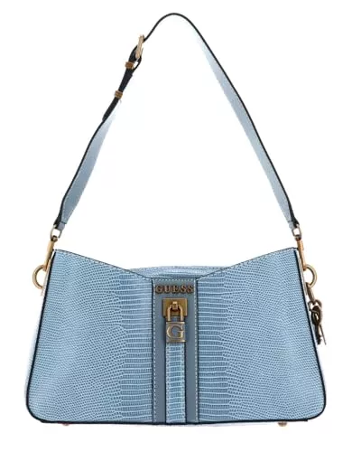 GUESS Taschen & Rucksäcke GUESS Ginevra Elite Shoulder Bag Light Denim