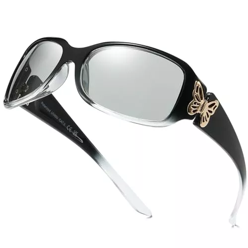 LVIOE Sonnenbrillen & Zubehör LVIOE Photochrome Sonnenbrille Damen Polarisiert Sonnenbrille für Kleines Gesicht Frauen mit UV-Schutz