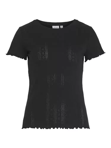 Vila Kurzarmblusen Vila Damen Top