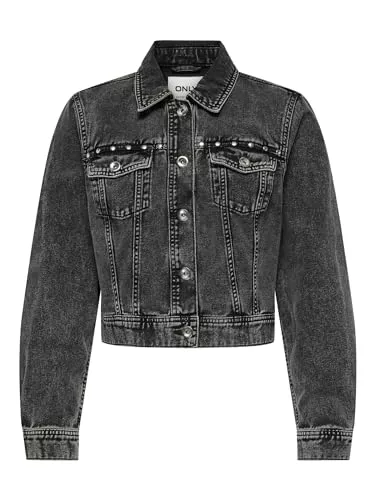 ONLY Jacken ONLY female Jeansjacke Fly-Away Kragen Jacke