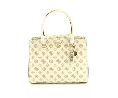 GUESS Taschen & Rucksäcke GUESS Damen Handtasche Noelle Cream Logo