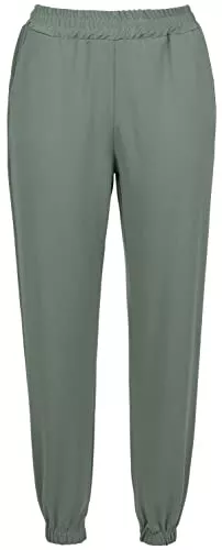 Hailys Hosen Hailys Emma Frauen Stoffhose Khaki Basics, Streetwear