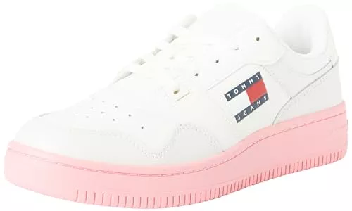 Tommy Jeans Sneaker & Sportschuhe Tommy Jeans Damen Cupsole Sneaker Tjw Retro Basket Ess Schuhe