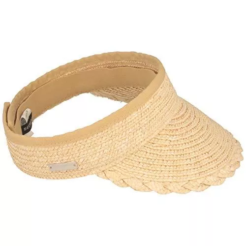 Seeberger Hüte & Mützen Seeberger Damen Sonnenhut Sunvisor aus Strohborte