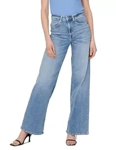 ONLY Jeans PIECES Damen Onlmadison Blush Hw Wide Dnm Cro371 Noos