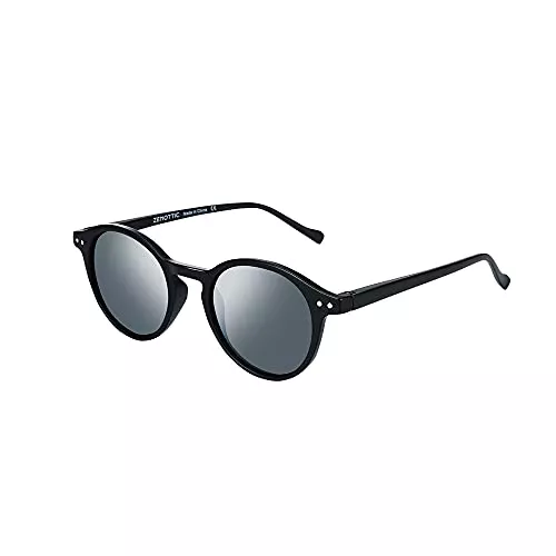 ZENOTTIC Sonnenbrillen & Zubehör ZENOTTIC Sonnenbrille Polarisiert Rund Retro Klassisch UV 400 Schutz Vintage Rahmen f¨¹r Herren Damen ¡