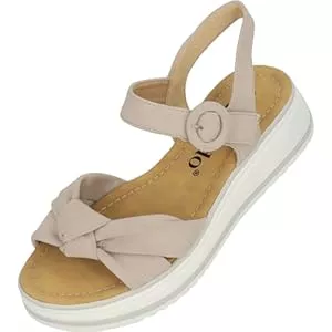 Palado Sandalen & Slides Palado Ebelli Damen Keilsandalen - modische Sandaletten mit Absatz - Elegante Sandalen für Frauen - bequeme Plateau Schuhe
