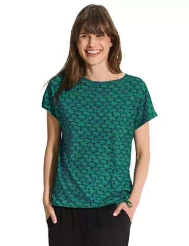 Cecil T-Shirts Cecil Damen Luftiges T-Shirt mit Print