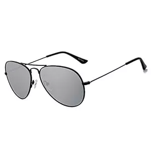 ROCF ROSSINI Sonnenbrillen & Zubehör ROCF ROSSINI Polarisierte Pilotenbrille Damen Verspiegelt Piloten Sonnenbrille Herren Retro-Brillen Unisex UV400 Schutz mit Box