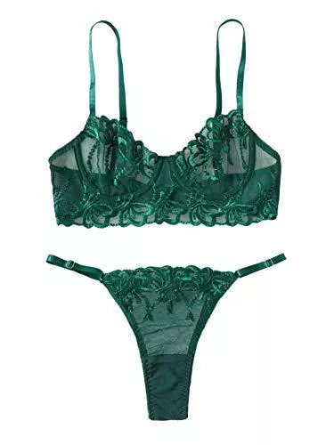 Verdusa Unterwäsche & Dessous Verdusa Damen Bügel-BH &amp; Tanga Dessous Set