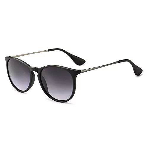 SUNGAIT Sonnenbrillen & Zubehör SUNGAIT Vintage Runde Damen Sonnenbrille Klassischer Retro Designer Stil Polarisiert Sonnenbrille