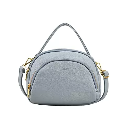 NICOLE &amp; DORIS Taschen & Rucksäcke NICOLE &amp; DORIS Handtasche Damen Umhängetasche Klein Mode Schultertasche PU Leder Handytaschen Crossbody Bag Satchel Handtaschen mit Mehreren Taschen