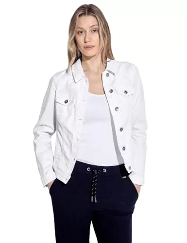 Cecil Jacken Cecil Damen Jeansjacke in Farbe