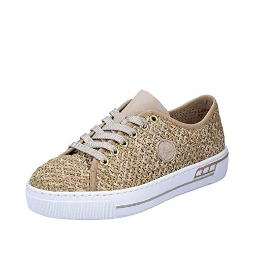 Rieker Sneaker & Sportschuhe Rieker Damen Sneaker L8841, Frauen Schnürhalbschuhe