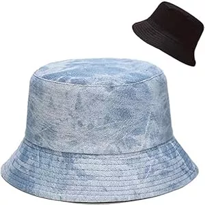 XYIYI Hüte & Mützen XYIYI Reversibel Fischerhüte Anglerhut Sonnenhut Für Damen Mädchen
