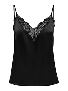 ONLY Tops ONLY Damen Onlvictoria Sl Lace Mix Singlet Noos WVN Top