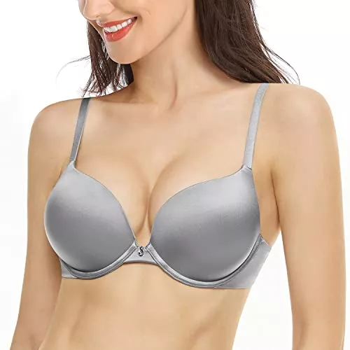 GARMERA Unterwäsche & Dessous GARMERA Damen Push Up BH Bügel Leicht Gefüttert Klassische Plunge T-Shirt BHs