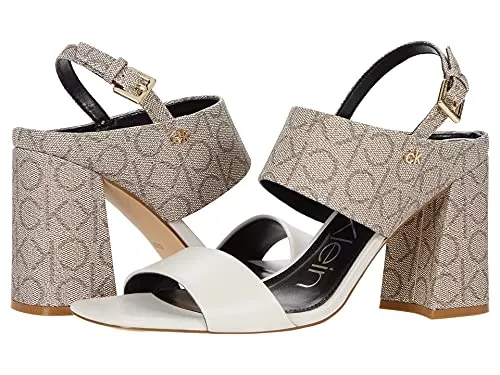 Calvin Klein Sandalen & Slides Calvin Klein Damen Qeelin Sandale mit Absatz