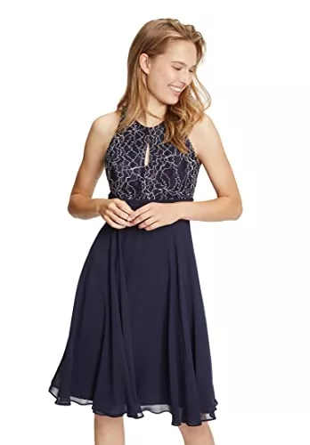 Vera Mont Cocktail Vera Mont Damen Abendkleid mit Spitze