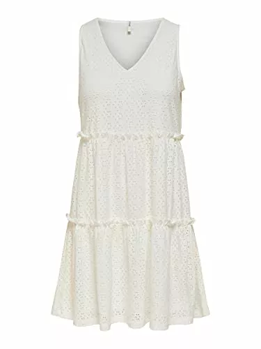 ONLY Freizeit ONLY ONLLINA S/L V-Neck Dress JRS