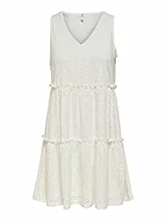 ONLY Freizeit ONLY ONLLINA S/L V-Neck Dress JRS