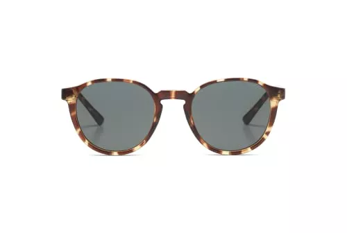 KOMONO Sonnenbrillen & Zubehör KOMONO Liam Unisex Oval Cellulosepropionat-Sonnenbrille für Damen und Herren mit UV-Schutz und kratzfesten Gläsern