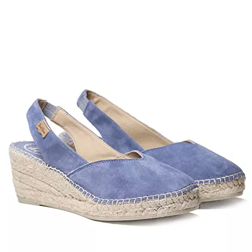 Toni Pons Sandalen & Slides Toni Pons BETTY-A Damen-Wedge-Espadrille aus Wildleder.