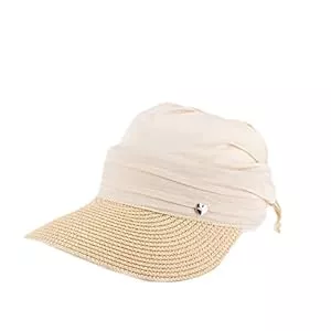 HAT YOU Hüte & Mützen HAT YOU Baumwoll Sommerhut, Damen Sun Visor Hut, verstellbar