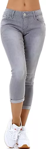 Jela London Jeans Jela London Damen Skinny Jeans High-Waist Push-Up