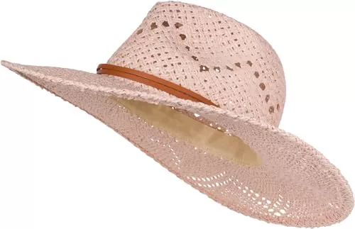 styleBREAKER Hüte & Mützen styleBREAKER Unisex Panama Strohhut mit breitem Stoff Zierband, Sommerhut Einfarbig, Papierhut, Sonnenhut 04025044