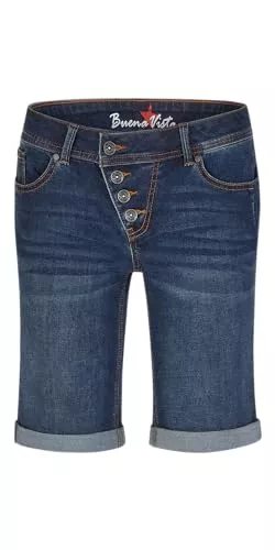Buena Vista Shorts Buena Vista Damen Jeansshorts Malibu-Short Stretch Denim
