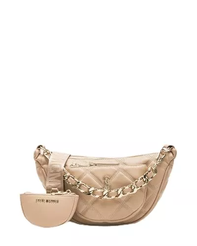 Steve Madden Taschen & Rucksäcke Steve Madden Damen Bforward Sling Crossbody, Hellbraun