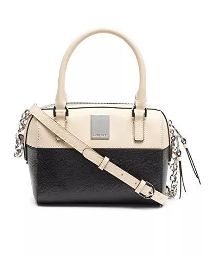 Calvin Klein Taschen & Rucksäcke Calvin Klein Damen Tonya Calf Leather Mini Satchel Umhängetasche, Einheitsgröße