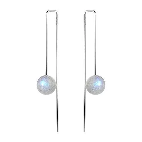 PILGRIM Schmuck LIEBESKIND BERLIN Ohrringe aus Edelstahl mit Mondstein LJ-0564-E-50