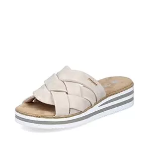 Rieker Sandalen & Slides Rieker Damen Pantoletten V0208, Frauen Slipper